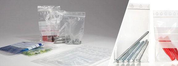Transparente LDPE-Druckverschlussbeutel in verschiedenen Größen Transparente LDPE-Druckverschlussbeutel in verschiedenen Größen
