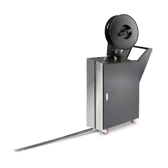 Halbautomatische Palettenumreifungsmaschine Art.-Nr.: 75867