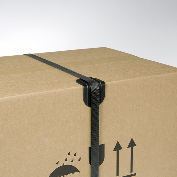 Kantenschutzwinkel aus Polypropylen (PP), schwarz