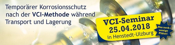 VCI-Seminar 25.04.2018 in Henstedt-Ulzburg VCI-Seminar 25.04.2018 in Henstedt-Ulzburg
