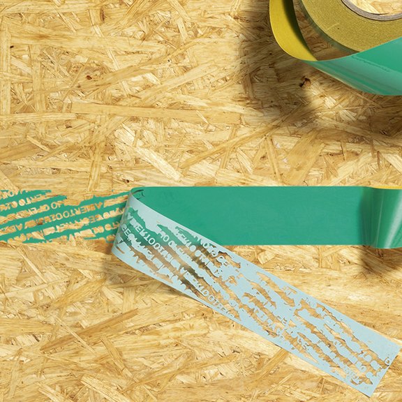 PET Sicherheitsklebeband für Holzkisten geeignet, grün