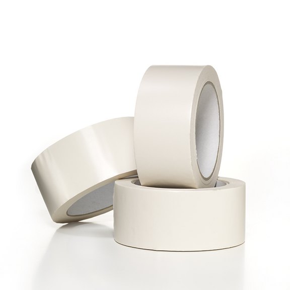 PVC-Klebeband weiß mit 50 mm Breite