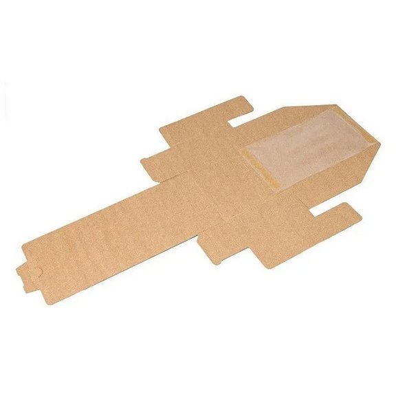 Stabiler 1-teiliger Karton mit integrierter Folie