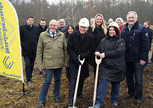 Spatenstich in Bergkamen bei Dortmund Spatenstich in Bergkamen bei Dortmund