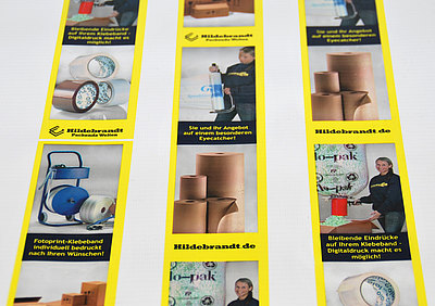 Fotoprint-Klebeband mit hohem Detailgrad Fotoprint-Klebeband mit hohem Detailgrad