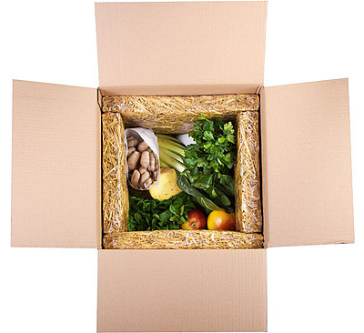 Isolierverpackung aus Stroh © Landpack Isolierverpackung aus Stroh © Landpack