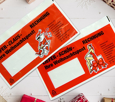 Weihnachtliche Begleitpapiertaschen Weihnachtliche Begleitpapiertaschen