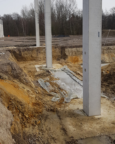 Hildebrandt Baustelle Bergkamen Tiefbauarbeiten