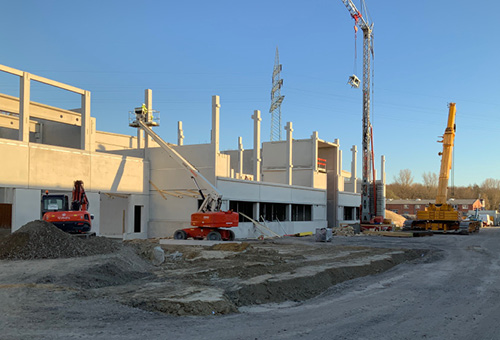 Hildebrandt Baustelle Bergkamen Baufortschritte